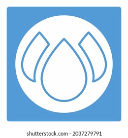 Icono Vector de Sangre-2 - Estilo de la Luna Blanca - Ilustración simple, Accidente Editable, Diseño del vector de plantilla, Buena para impresiones, afiches, anuncios, anuncios, infografías, etc.