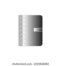 icon vector book template design trendy