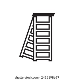 icono, vector, negocio, diseño, aislado, arte, ilustración, construcción, concepto, negro, gráfico, silueta, sitio web, web, signo, trabajo, pictograma, herramienta, señal, escalera, recurso, escalera, progreso