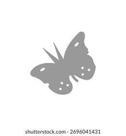 icon vector butterfly animals template design