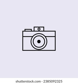 icon vector camera photography illustration, lens, sign, photo, digital, flash, technology, graphic, equipment, capture, design, black, simple, film, element, image, shutter, photograph, 