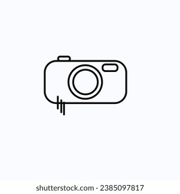 icon vector camera photography illustration, lens, sign, photo, digital, flash, technology, graphic, equipment, capture, design, black, simple, film, element, image, shutter, photograph, 