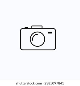 icon vector camera photography illustration, lens, sign, photo, digital, flash, technology, graphic, equipment, capture, design, black, simple, film, element, image, shutter, photograph, 