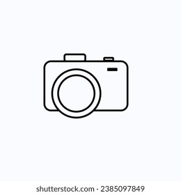 icon vector camera photography illustration, lens, sign, photo, digital, flash, technology, graphic, equipment, capture, design, black, simple, film, element, image, shutter, photograph, 