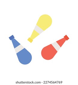 Icon Vector Circus Fill Object 