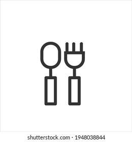 Icon vector design template and illustration of spoon and fork
perfect for restaurant, banner, sticker, etc