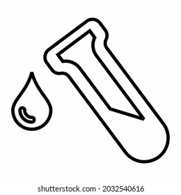 Icon Vector of Drop - Line Style - Simple illustration, Editable stroke, Design template vector, Good for prints, posters, advertisements, announcements, info graphics, etc.