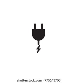 icon vector of electric plugs