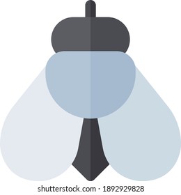 icono Logo abstracto de mosca vectorial