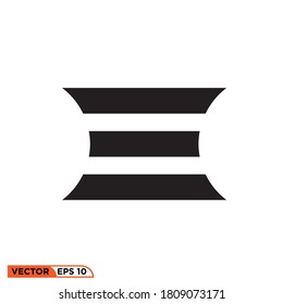 Icon vector graphic of abstract pattern, good for template background