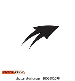 Icon vector graphic of Arrow Hand Drawn style
