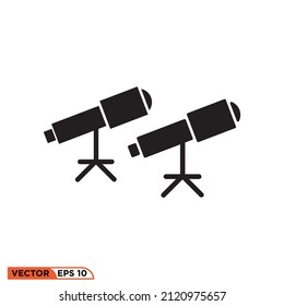 Icon vector graphic of binoculars