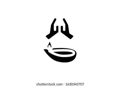Icon Vector Graphic of Candle  perfect for celebration
