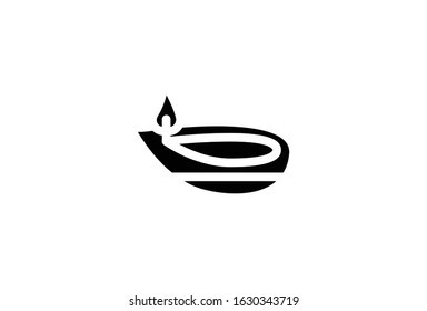 Icon Vector Graphic of Candle  perfect for celebration
