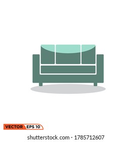 Icono vectorial gráfico del logotipo de la silla, bueno para la web de la plantilla, etc