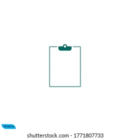 Icon vector graphic of Checklist checkmark, fit for design template web etc