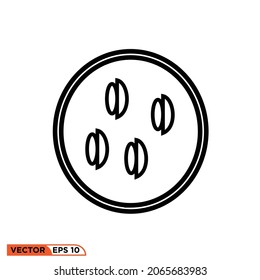Gráfico vectorial de iconos de cookies