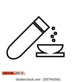 Icon vector graphic of drink drug