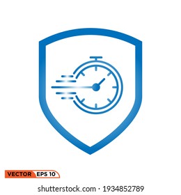 Gráfico vectorial de iconos de Protección de duración
