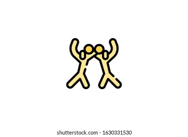Icon Vector Graphic of Family perfect for People 
