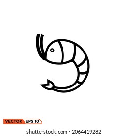 Gráfico vectorial de iconos de los alimentos para peces