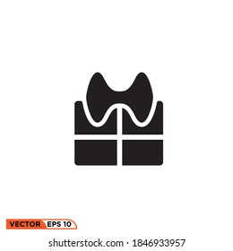Icon vector graphic of gift , good for template