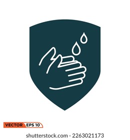 Gráfico vectorial de icono de Hcontestash Shield