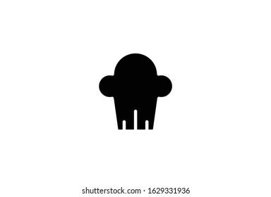 Icon Vector Graphic of hat perfect for restaurant
