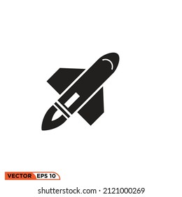 Icon vector graphic of Jet Rocket