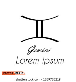 Icon vector graphic of letter zodiac, good for illustration