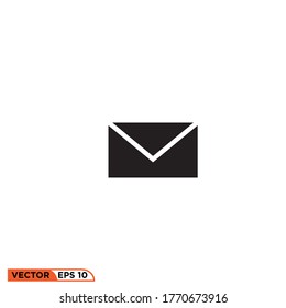 Icono vectorial gráfico de Mail, bueno para la web de plantillas, etc