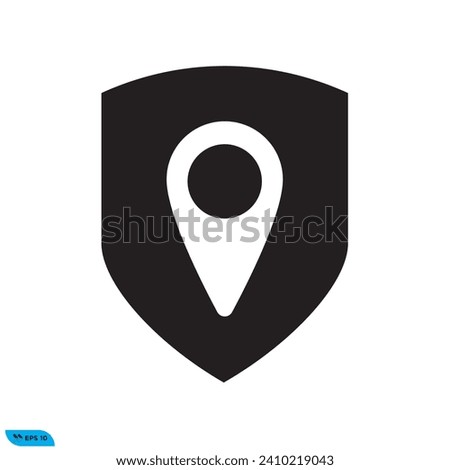 Icon vector graphic of mark poin maps