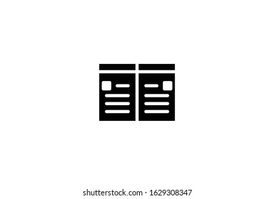 Icon Vector Graphic of Menu perfect for restaurant