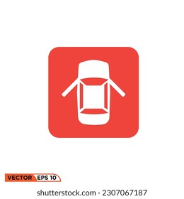 Icon vector graphic of Open Door Indicators