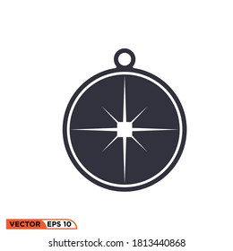 Gráfico vectorial de icono de pin, bueno para plantilla