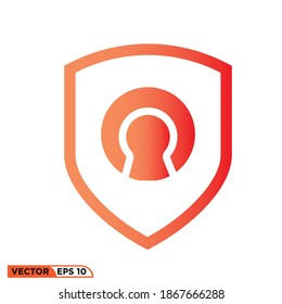 Icon vector graphic of Shield Tennis ball