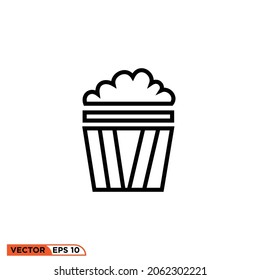 Icon vector graphic of snack