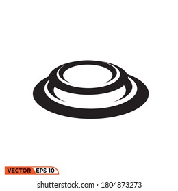 Gráfico vectorial de iconos de swoosh rápido, bueno para la plantilla de fondo