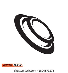 Icon vector graphic of swoosh rapid, good for background template