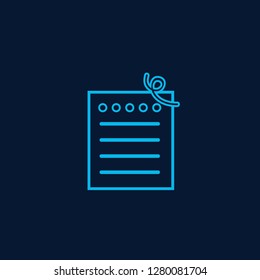 Icon Vector Graphic Template Modern