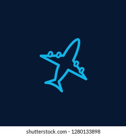 Icon Vector Graphic Template Modern Simple