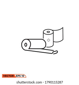 Icono vectorial gráfico de tejidos, bueno para la web de plantillas, etc
