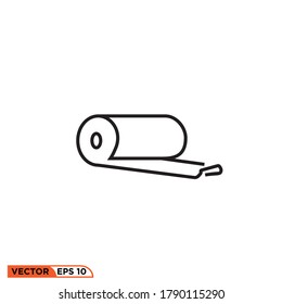 Icon vector graphic of tissue, good for template web etc