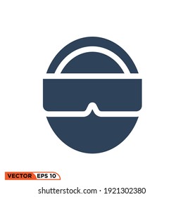 Icon vector graphic of virtual reality, perfect for pixel