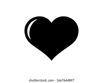 Icono vectorial corazón, Día de San Valentín, amor, clave de felicidad, festividad.
