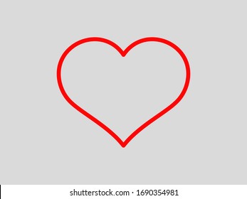 Icon vector heart, Valentine's Day, love, key of happiness, holiday.