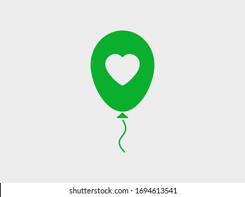 Icon vector heart, Valentine's Day, love, key of happiness, holiday.