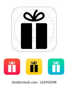 Gift? icon. Vector illustration.