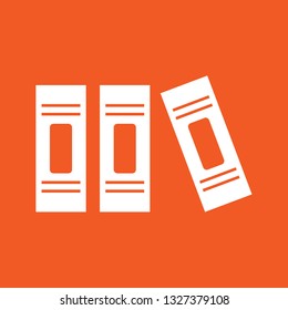 Icon vector illustration of archives, EPS10.