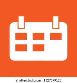 Icon vector illustration of calendar, reminder, EPS10.